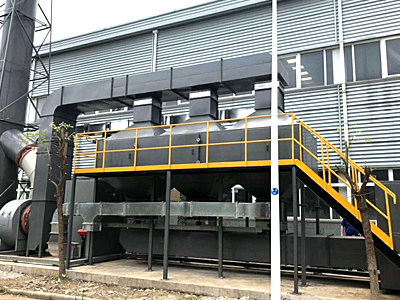 烤漆廢氣催化燃燒一體機-烤漆房催化燃燒設(shè)備滄州藍鴻機械