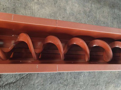 無軸螺旋輸送機-U型輸送設備滄州藍鴻機械